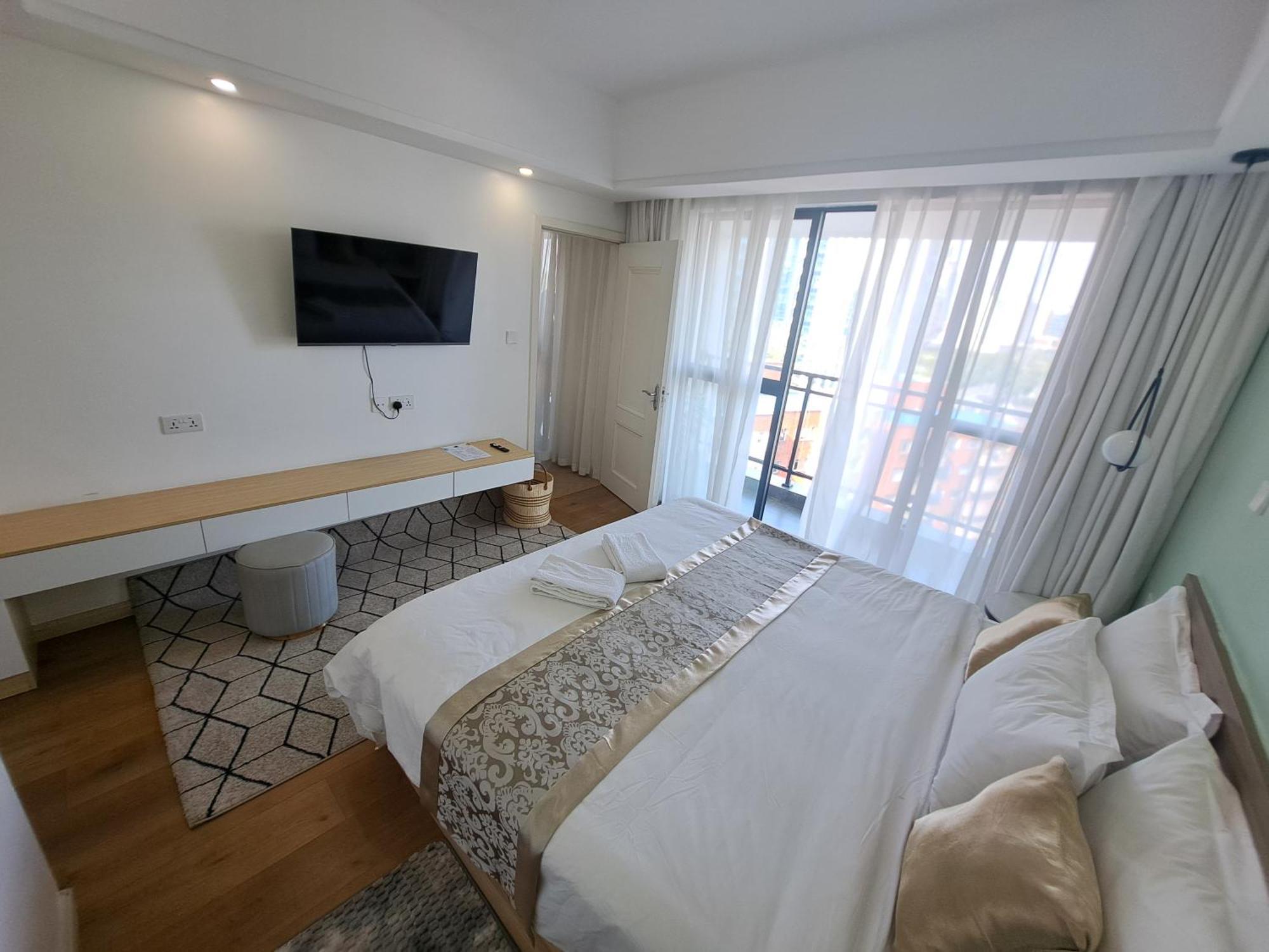 Modern 1Br Apartment In Upperhill, Nairobi Eksteriør bilde