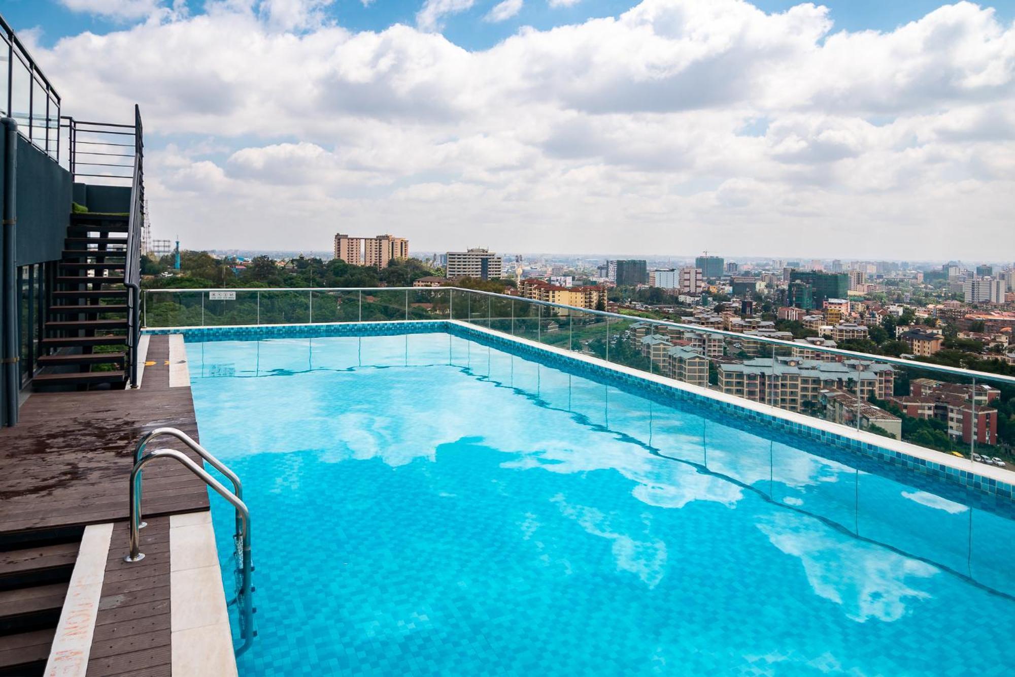 Modern 1Br Apartment In Upperhill, Nairobi Eksteriør bilde
