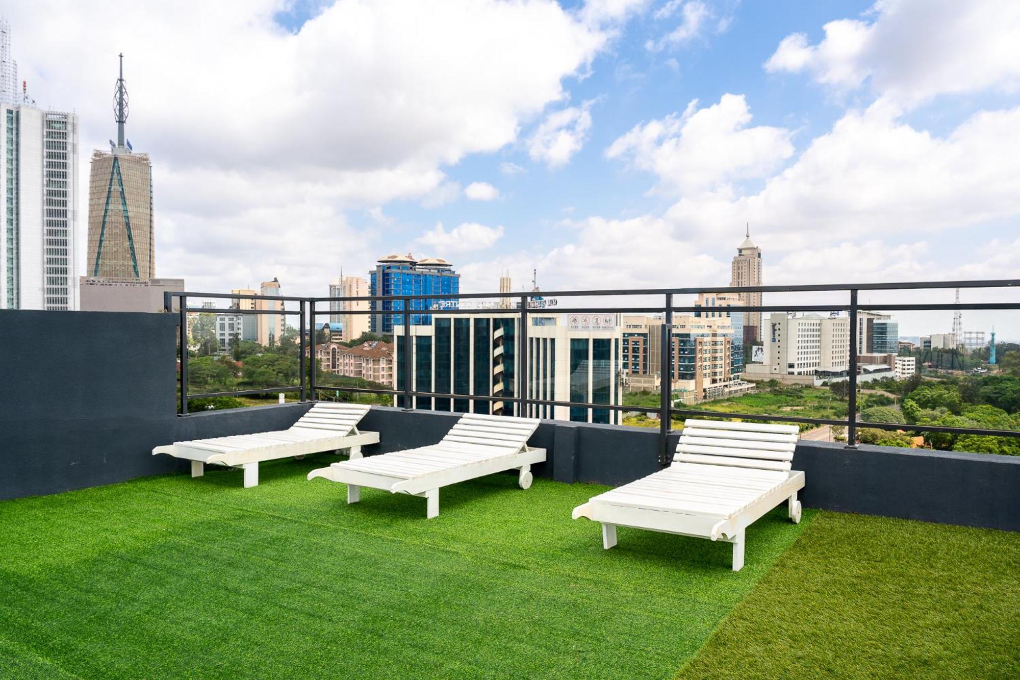Modern 1Br Apartment In Upperhill, Nairobi Eksteriør bilde